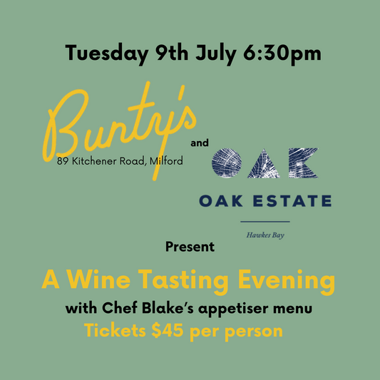 Wine Tasting Evening at Bunty's