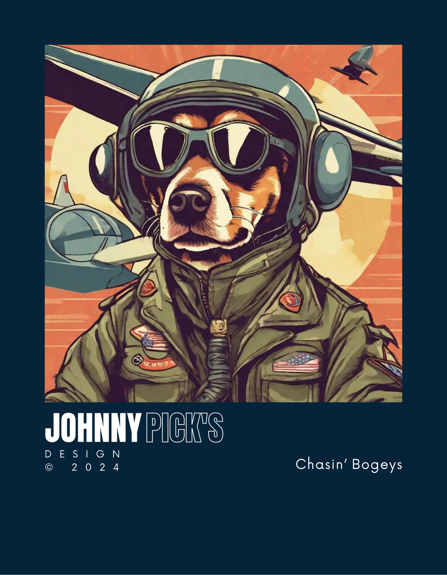 Chasin' Bogeys. - Limited Print