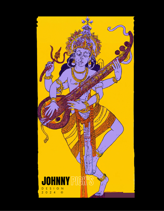 Shredding Vishnu - Limited Print